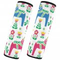 Runningbear Swedish Folk Horse Seat Belt Cover 2 Pcs Car Strap Covers Shoulder Pads Cushion For Women Men S