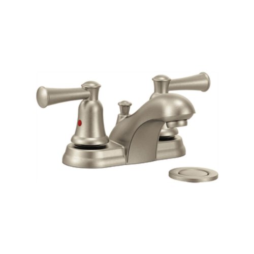 Cleveland Faucets Ca41211bn Capstone Centerset Bathroom Faucet With 50 Pop-up Drain Brushed Nickel