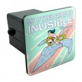 Wonder Woman My Other Ride Is Invisible Tow Trailer Hitch Cover Plug Insert