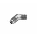 Red Horse Performance Adapter 10 An Male To 06 3 8 Npt 45 Degrees Clear Mlx Rhp823 5 Cl360a50 