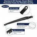 X Autohaux Rear Windshield Wiper Blade Arm Set For Toyota Sienna 2011-2022 Lexus Lm 2020-2023
