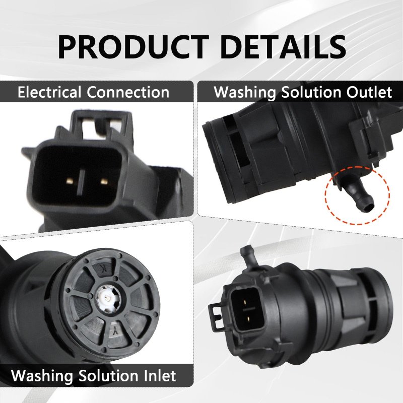 Motor Windshield Washer Pump Replacement For Toyota 4runner Camry Corolla Sienna Tacoma Tundra Mazda Cx7 Cx9 Honda Civic
