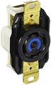 Hubbell Hbl2720rt Locking Devices Twistlock Industrial Grade Flush Receptacle Screw Terminal 30 Amp 250 Vac 3 Pole 4 Wire 