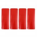 X Autohaux 12pcs Automotive Reflective Stickers Night Visibility Safety Rear Bumper Tape Universal Adhesive For Car 3 8cm Red