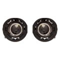 Fog Light Assembly Pair With Bulbs For Dodge Avenger 2011 2012 2013 2014 Driver And Passenger Side Capa Certified Replaces 