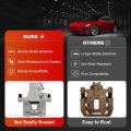 Rear Left Disc Brake Caliper Assembly Without Bracket 19-6284 For Ford Ecosport Escape Focus Transit Connect And Mazda 3 Sport