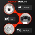 Rear Left Disc Brake Caliper Assembly Without Bracket 19-6284 For Ford Ecosport Escape Focus Transit Connect And Mazda 3 Sport