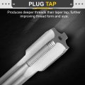 Hand Plug Tap M24 X 5 H2 Metric Thread Style Taps Straight Flute Screw Tapping Threading Tool High Speed Steel Hss6542