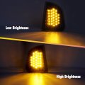 Partsam 1pair Amber 29 Led Front Turn Signal Lights And Parking Assembly Replacement For Kenworth T600 T660 K300 T300 T330