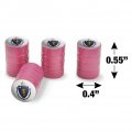 Massachusetts State Flag Tire Rim Wheel Aluminum Valve Stem Caps