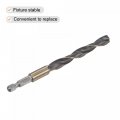 Uxcell High Speed Steel Hex Shank Twist Drill Bit 9 5mm Drilling Dia With 1 4 Inch 125mm Length