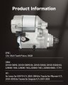 Starter Fit For Lexus Gx470 7l 2003-20 For Toyotarunner 4 2003-2009 Sequoia 4 2001-2005 Tundra 4 2000-2009 Replace 17791