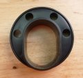 Ozark Fence Supply Ultra-durable Vinyl Post Donut 2-3 8 Steel To 5 Adapter 10 
