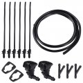 Uxcell 1 Set Windshield Washer Water Nozzle Spray No 25815793 For Cadillac Cts Base Luxury Performance Premium 2015