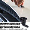 Uxcell 1 Set Windshield Washer Water Nozzle Spray No 25815793 For Cadillac Cts Base Luxury Performance Premium 2015