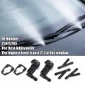 Uxcell 1 Set Windshield Washer Water Nozzle Spray No 25815793 For Cadillac Cts Base Luxury Performance Premium 2015