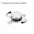 Uxcell Ksd301 Thermostat 80a 176a F 10a Normally Closed N C Adjust Snap Disc Temperature Switch For Microwave Oven Coffee Maker