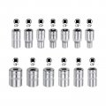 Uxcell Socket Accessory Set 4-14mm Shallow 360a Rotatable Hex Shank Impact Driver Adaptor Universal Joints With 1 4 Drive