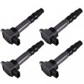 Ignition Coil Pack 4 Pieces Uf532 For Mitsubishi Eclipse 2006 2012 Galant 2004 Lancer Outlander 3 Pins 