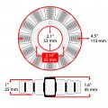Caltric Stator Starter Compatible With Yamaha Warrior 350 Yfm350 1995 1996 1997 1998