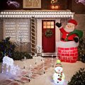 Muequ Solar Bulb String Lights 16ft Globes With 20 Clear Light Waterproof Decoration For Backyard Patio Umbrella Deck Bistro