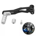 Akozon Motorcycle Gear Shift Lever Folding Metal Shifter Pedal For Ex 250r Ninja 2008-2012 2008-2014 300 2013-2017 Z250 