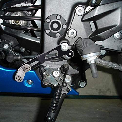 Akozon Motorcycle Gear Shift Lever Folding Metal Shifter Pedal For Ex 250r Ninja 2008-2012 2008-2014 300 2013-2017 Z250