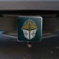 Knight Warrior Helmet Medieval Roses Templar Tow Trailer Hitch Cover Plug Insert