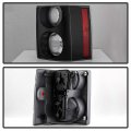 Acanii For 2006-2009 Land Rover Range Hse Euro Black Clear Led Tail Lights Left Right