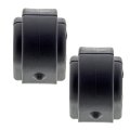 Stabilizer Bar Bushing Set For 2004005 Gmc Envoy Xuv Rubber Black 2 Piece 0 47 Inside Diameter 2 3 In Outside Front Position