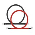 4 Awg Pure Copper Battery Inverter Cables Gauge Wire Set With 3 8 In Lugs Ft Length For Automotive Solar Marine Boat Rv Car 