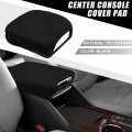 A Absopro Center Console Pad Waterproof Armrest Seat Box Cover Black For Land Rover Defender 90 110 2020 2021 2022