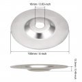 Uxcell 4-inch Diamond Cutting Wheels Cup Grinding Disc For Stone Ceramics Glass 120 Grits Silver Tone 2pcs