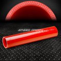2 X 12 Inches Long Straight 4-ply Turbo Intake Intercooler Piping Silicone Coupler Hose T-clamp Red