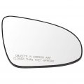 Ocpty Passenger Side Mirror Glass Replacement Fit For 2012-2017 Toyota Camry Yaris 2014-2017 Corolla With Heating Chrome