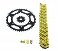 Kawasaki Kdx200 200 Kdx220 220 Yellow Chain Sprocket Black 13 47 110l 