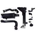 9pcs Expansion Tank Cap Mounting Plate Connector Thermostat Hoses Sensors Kit For Bmw E46 323i 325i 328i 330i 17127510952