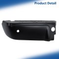Rear Left Bumper End Cap For F250 F350 F450 Super Duty 2008 2016 Black Steel Replacement Fo1104123 With Park Assist Sensor