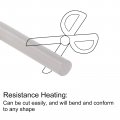 Uxcell Silicone Foam Seal Strip 8mm 0 31 Dia 2 5 Meters 8 21 Ft Long Sponge Rubber Weather Round Cord Solid For Diy Gasket