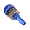 Beler 2pcs Universal Aluminum Windshield Wiper Water Jet Spray Washer Nozzle For Vehicle Black