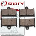 Sixity C6 Front Ceramic Brake Pads For Suzuki Gsf1200s Bandit Sv Sw Sx 1997-1999 Complete Set 