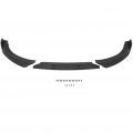 Ocpty Front Bumper Protector Compatible With 2007-2010 For Bmw E92 3-series Coupe Abs Spoiler Lip Matte Black Air Dam