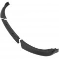 Ocpty Front Bumper Protector Compatible With 2007-2010 For Bmw E92 3-series Coupe Abs Spoiler Lip Matte Black Air Dam
