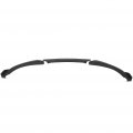 Ocpty Front Bumper Protector Compatible With 2007-2010 For Bmw E92 3-series Coupe Abs Spoiler Lip Matte Black Air Dam