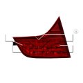 Inner Tail Light Pair For Honda Civic 2006 2011 Sedan Hybrid Driver And Passenger Side Replaces Ho2800167 34156 Sna A01 