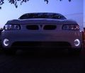 White Led Halo Fog Lamps Driving Lights Kit Angel Eye For 1997 To 2003 Pontiac Grand Prix Waterproof Projector Hybrid Beam With 