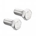 Uxcell M12 Hex Bolt M12-1 75 X 25mm 304 Stainless Steel 4 8 Grade Fully Threaded Hexagonal Head Screw Bolts 2pcs