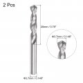 Uxcell Solid Carbide Drill Bits 3 7mm C2 K20 Tungsten Jobber Straight Shank Drilling Tool For Stainless Steel Aluminum Iron