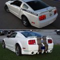 Jdmtech Smoked Lens Red Led Rear Side Marker Light Kit Compatible With 2005 2006 2007 2008 2009 Ford Mustang Replace Oem Back