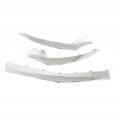 3pcs Gloss Front Bumper Grille Lower Molding Trim For Benz E Class C207 Coupe Line Facelift 2014a 2017